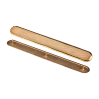 Тактильный индикатор полоса из латуни D35 (со штифтом)